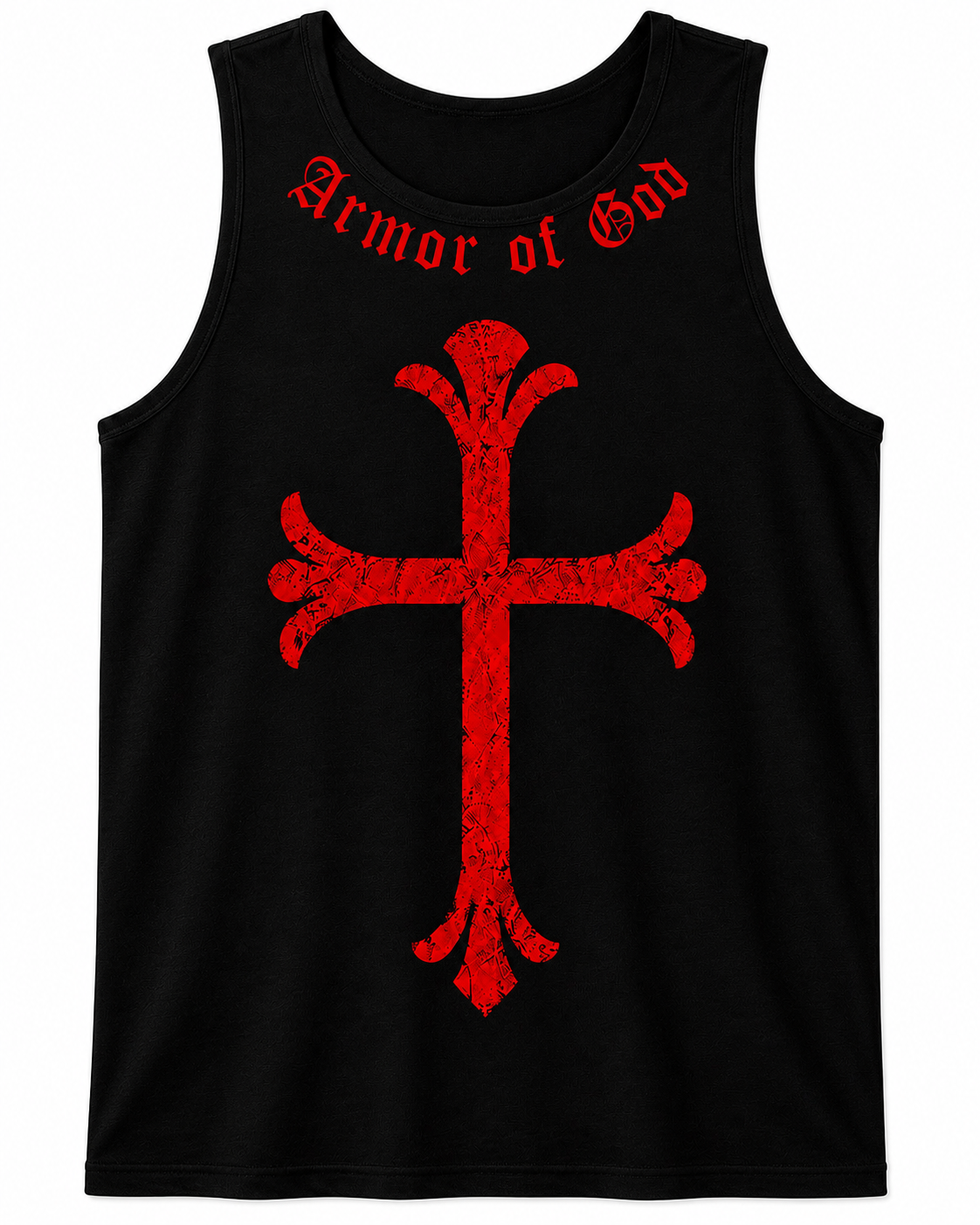 Armor of God Black Tank Top
