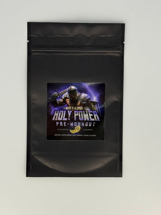 Holy Power Preworkout Sample