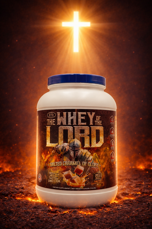 Salted Caramel of Glory Whey Protein Isolate