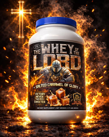 Salted Caramel of Glory Whey Protein Isolate Sample