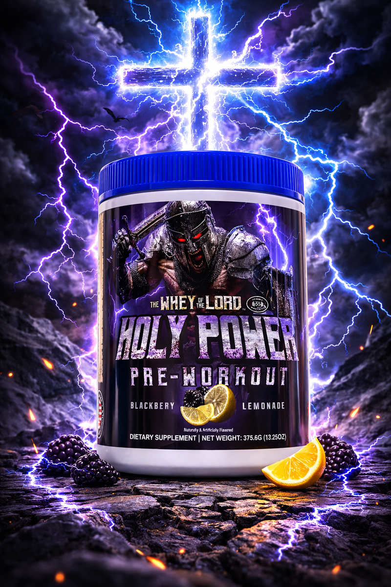 Preworkout Supplements |  The Whey of the Lord | Fit Series 33 Supplements