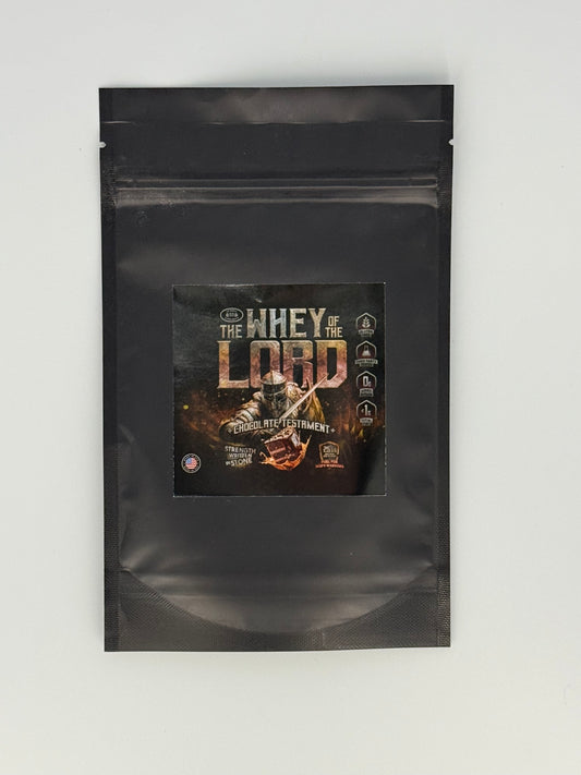 Chocolate Testament Whey Protein Isolate Sample