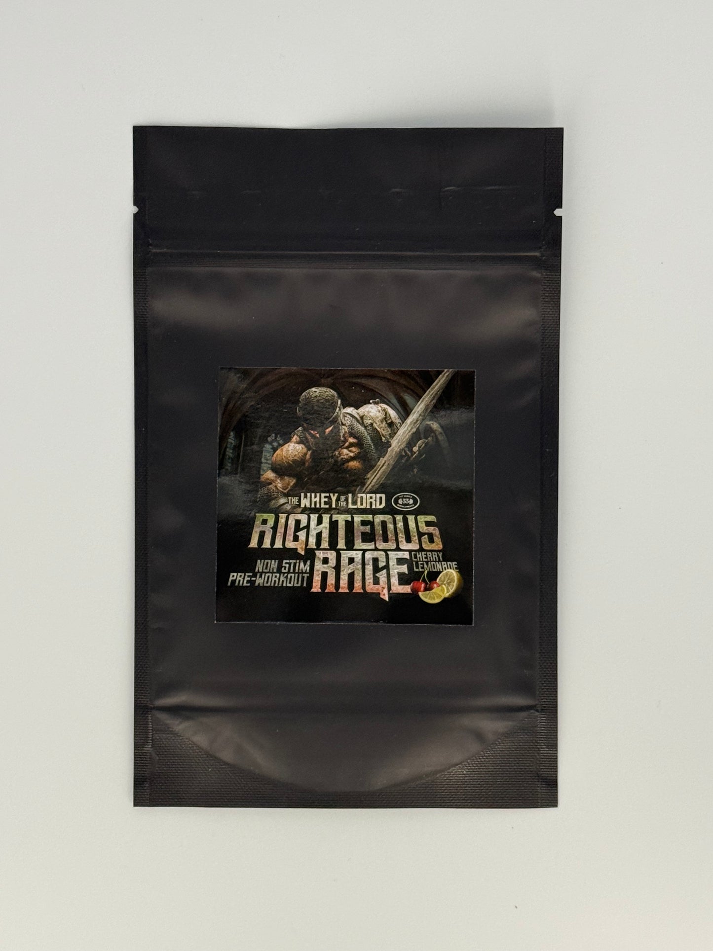 Righteous Rage Non-Stim Preworkout Sample