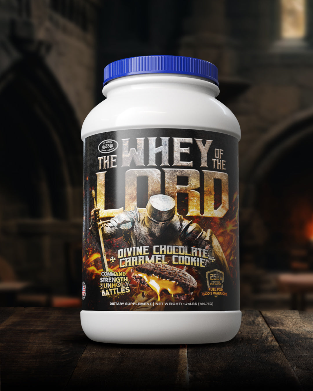 Divine Chocolate Caramel Cookie Whey Protein Isolate